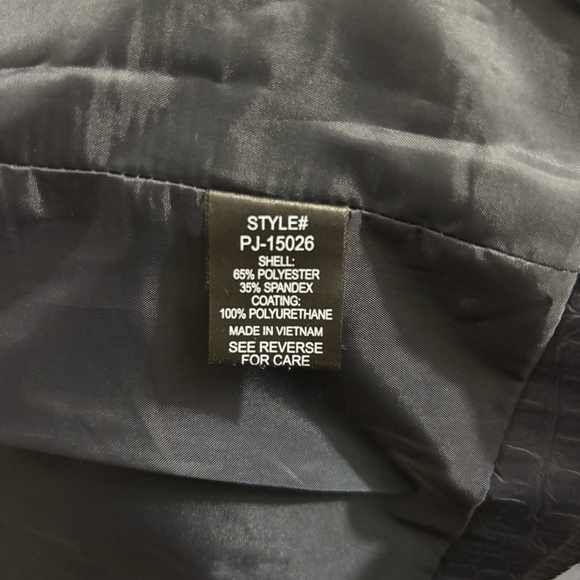 Zenana Outfitters Dark Navy Pleather Jacket - Picture 7 of 7